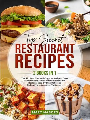 cover image of Top Secret Restaurant Recipes (2 Books in 1)